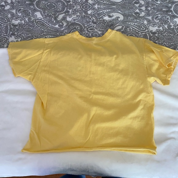 Brandy Melville Honey Yellow Shirt - Picture 5 of 5